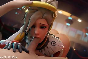 Blowjob with Mercy
