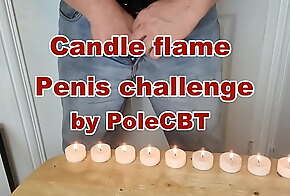 Penis Candle Flame Challenge: Challenger PoleCBT