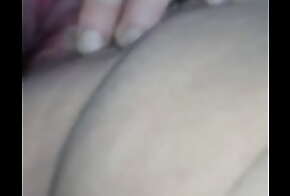 Play'n with my wife's creamiliciously wet-N-experienced beautiful pussy wife's