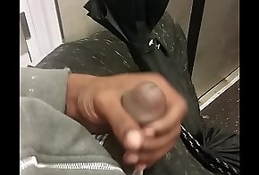 black cock on MTA train