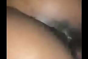 Black girl with round ass enjoy the dick