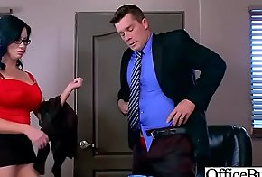Sex In Office With Big Round Tits Girl (Sybil Stallone) video-28