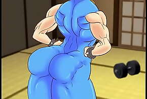 Chun Li Female muscle growth