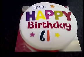 HAPPY BIRTHDAY GREG cake ane card XXX  29 dec 2021