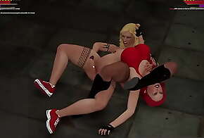 Ruby VS Ruby Carlyle (Naked Fighter 3D)