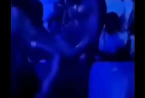 Somewhere in Nigeria fucking a stripper in public, in a club