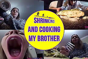 SHRINKING AND COOKING MY BROTHER - Preview - ImMeganLive
