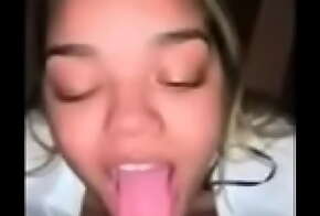 Horny girl give amazing blowjob