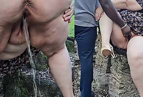 Jamdown26 - Me pissing at the park and getting my pussy fingered