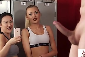 Sporty euro babes filming wanking sub