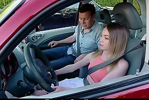 ExxxtraSmall - Ass Fucked By Will not hear of Driving Professor