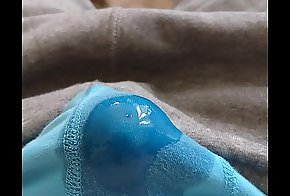 Pissing slowly in my boxers