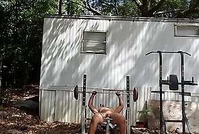 Workingout naked