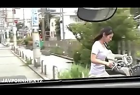 Japanese housewife fucked widely chum around with annoy house costs is medial