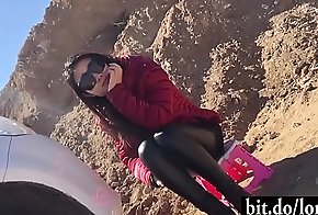 Fucking a Sexy Chinese Become entangled Hiker !!