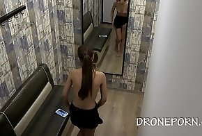 Baby Shiine - Garments room overhear livecam