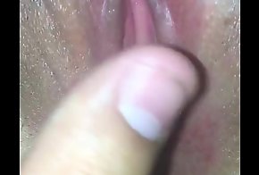 my girlfriend shows her pussy
