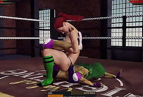 Kallan VS Jennifer Walters (Naked Fighter 3D)